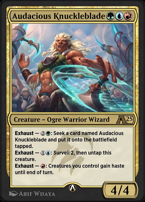 Audacious Knuckleblade 18