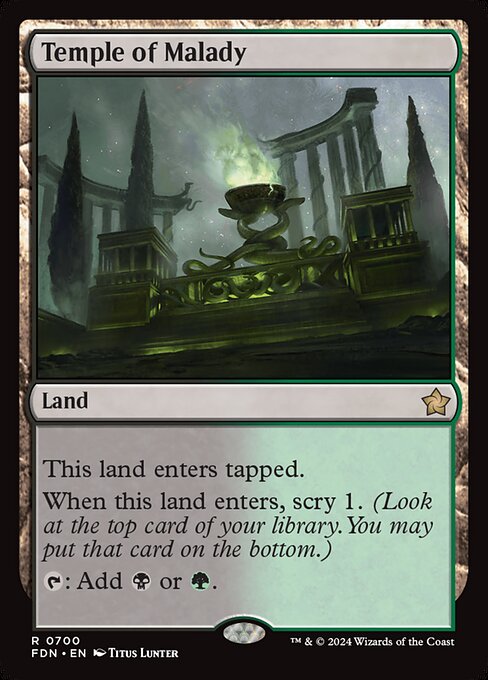 Temple of Malady 700