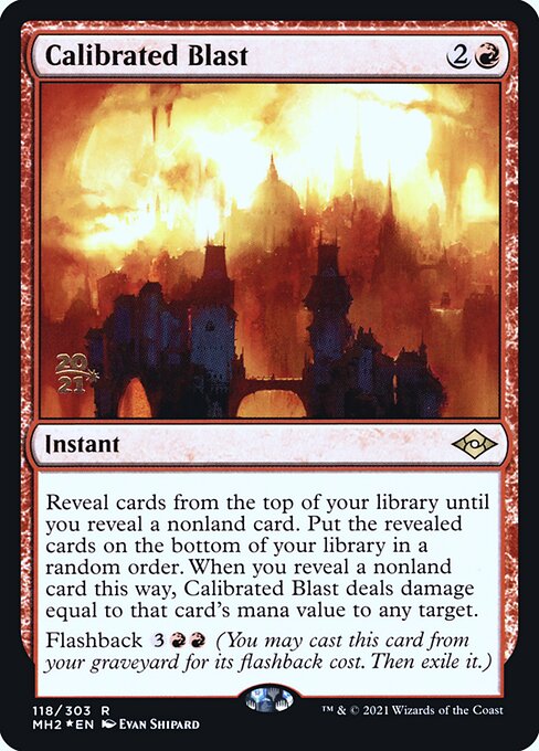 Calibrated Blast 118s