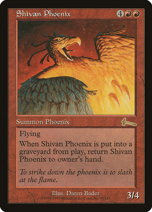 Shivan Phoenix 91
