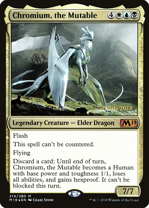 Chromium, the Mutable 214s