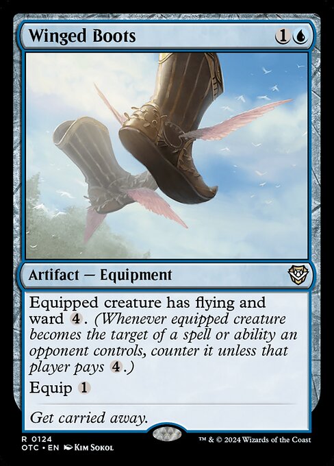 Winged Boots 124