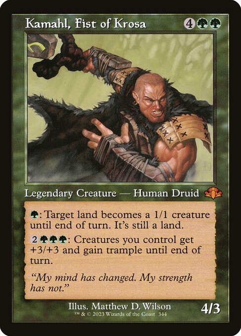 Kamahl, Fist of Krosa 344