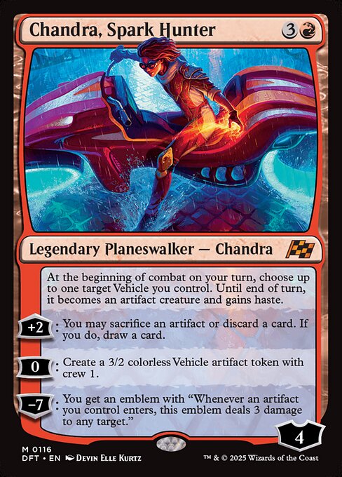 Chandra, Spark Hunter 116
