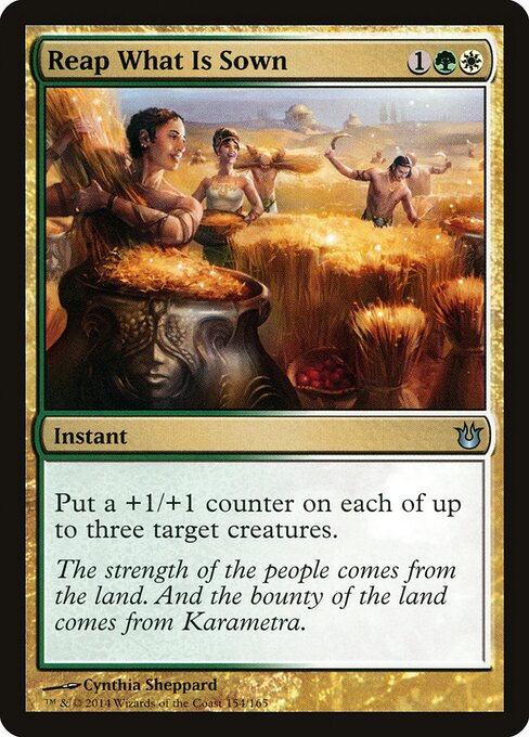Reap What Is Sown 154