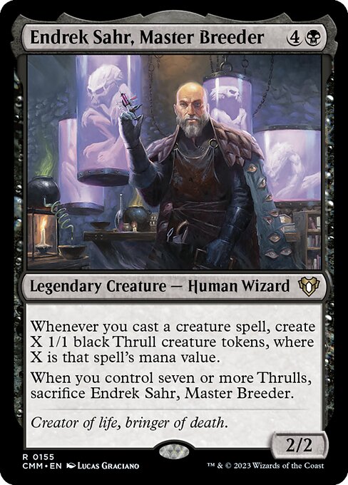 Endrek Sahr, Master Breeder 155