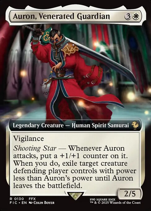 Auron, Venerated Guardian 130