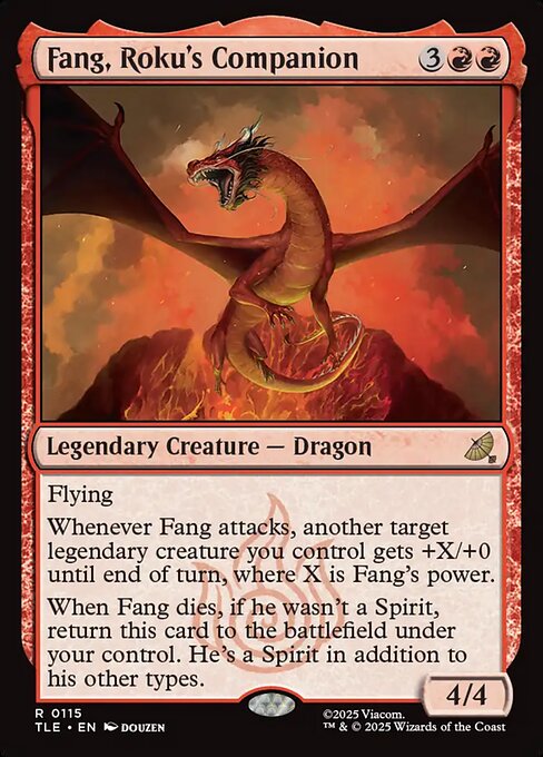 Fang, Roku's Companion 115