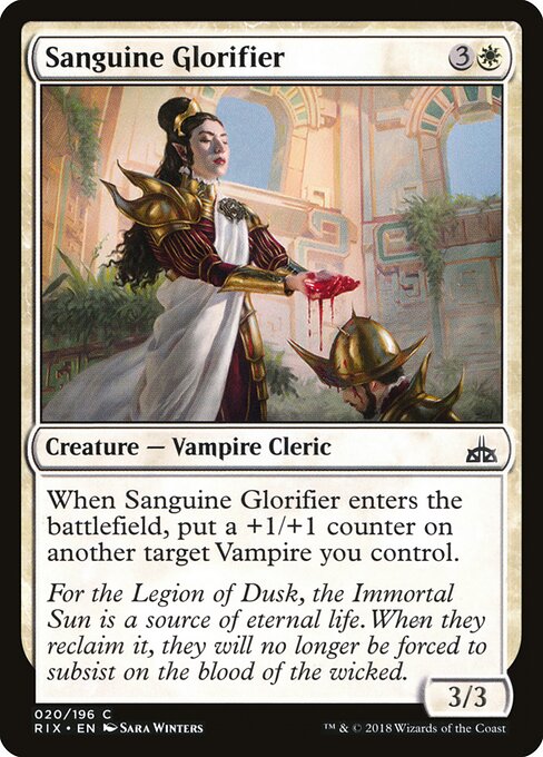 Sanguine Glorifier 20