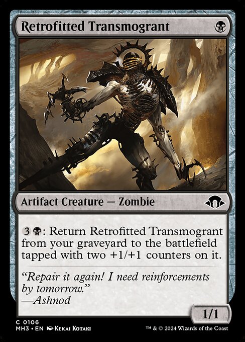 Retrofitted Transmogrant 106