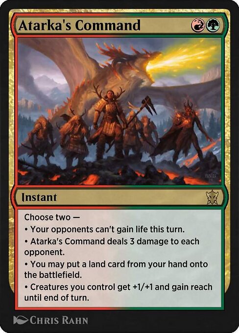 Atarka's Command 21