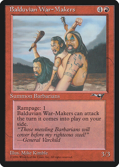 Balduvian War-Makers 66a