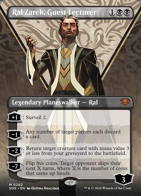 Ral Zarek, Guest Lecturer 282