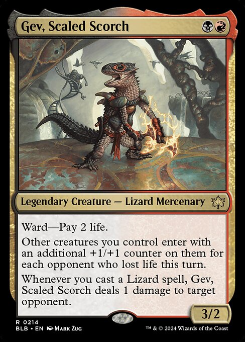 Gev, Scaled Scorch 214