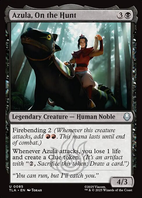 Azula, On the Hunt 85