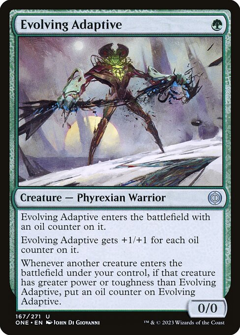 Evolving Adaptive 167