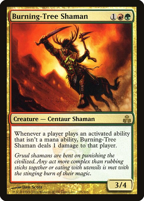 Burning-Tree Shaman 105