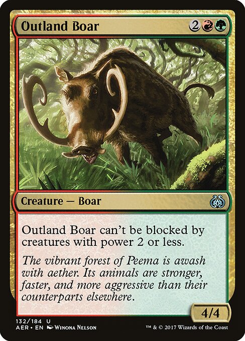 Outland Boar 132