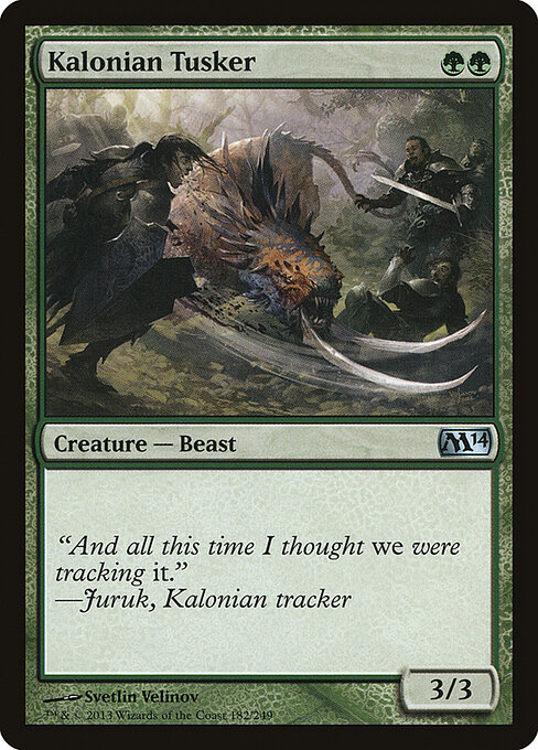 Kalonian Tusker 182