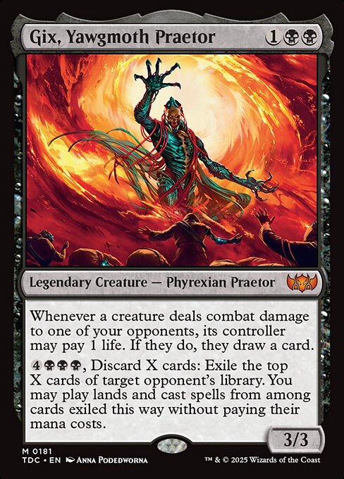 Gix, Yawgmoth Praetor 181
