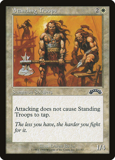 Standing Troops 22
