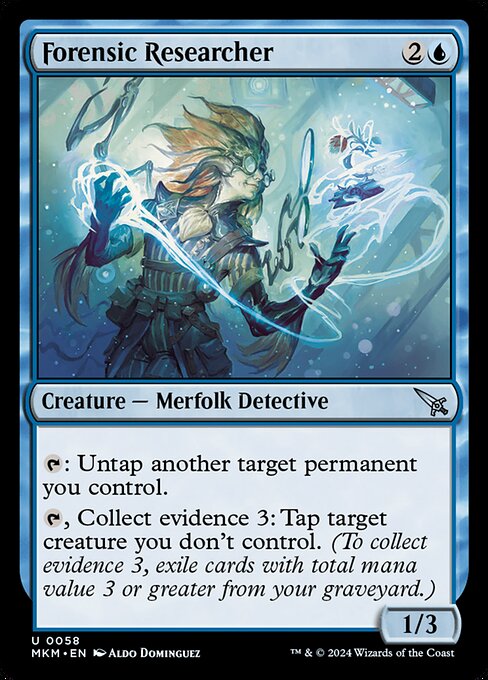 Forensic Researcher 58