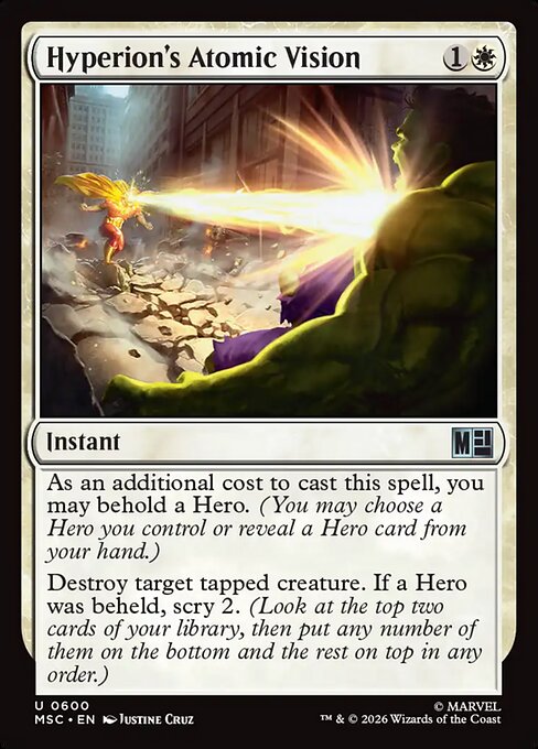 Hyperion's Atomic Vision 600