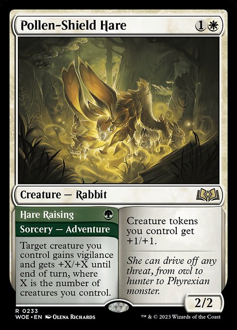 Pollen-Shield Hare // Hare Raising 233