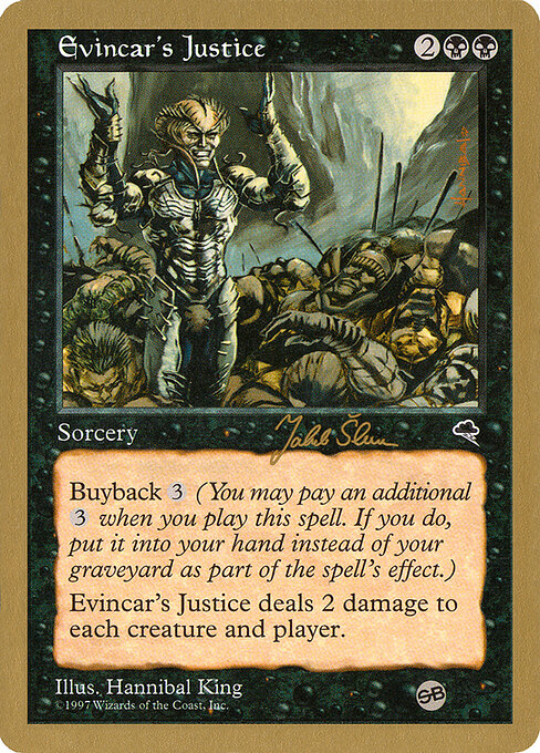 Evincar's Justice js134sb