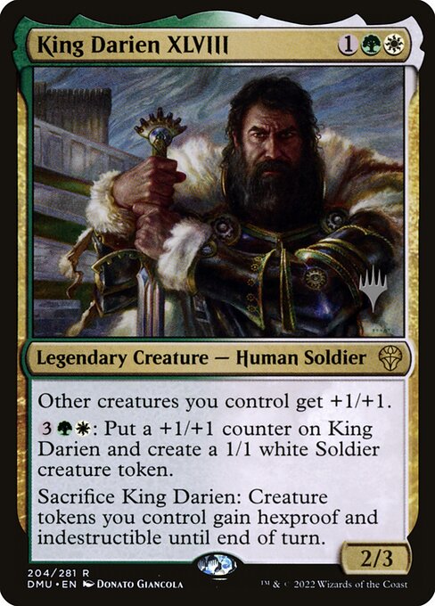 King Darien XLVIII 204p