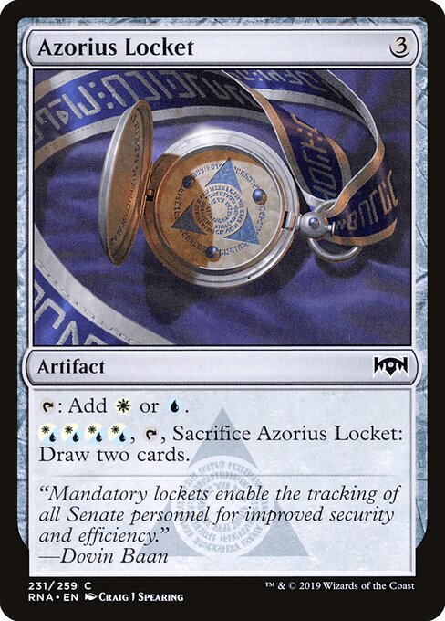 Azorius Locket 231