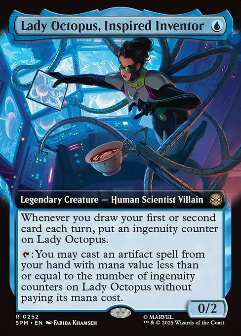 Lady Octopus, Inspired Inventor 252