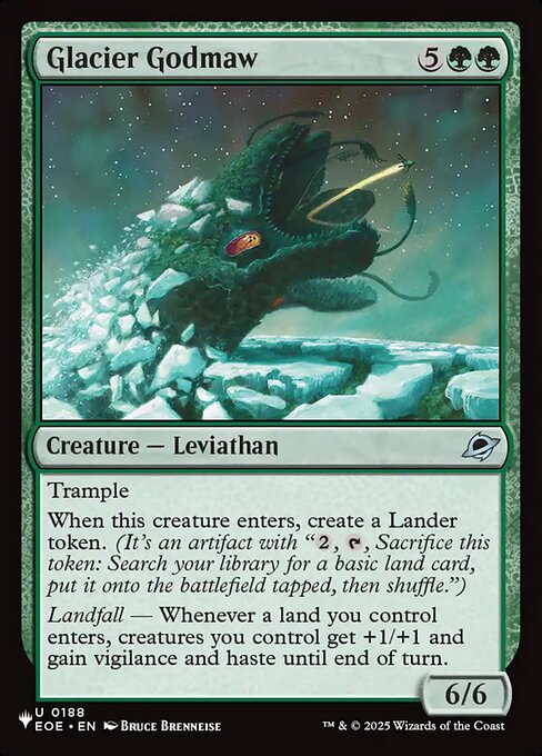 Glacier Godmaw EOE-188