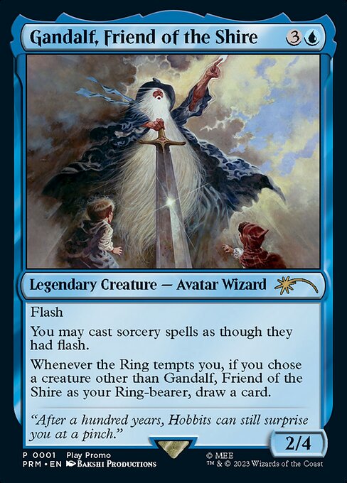 Gandalf, Friend of the Shire 1