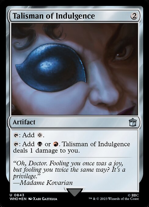 Talisman of Indulgence 843