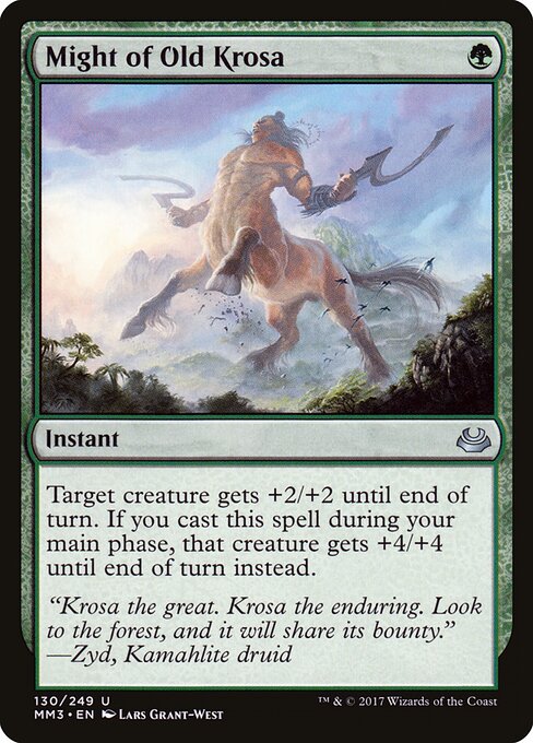 Might of Old Krosa 130