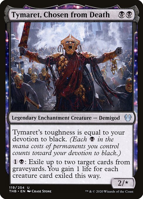 Tymaret, Chosen from Death 119