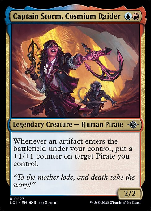 Captain Storm, Cosmium Raider 227