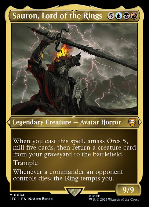 Sauron, Lord of the Rings 84