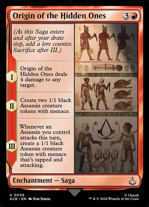Origin of the Hidden Ones 36