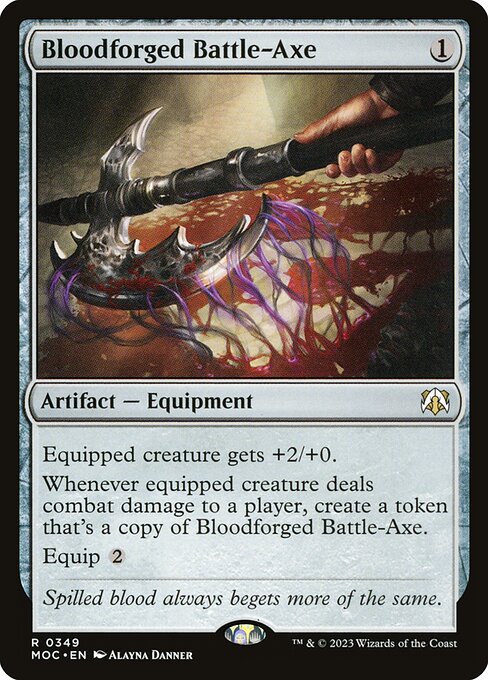 Bloodforged Battle-Axe 349