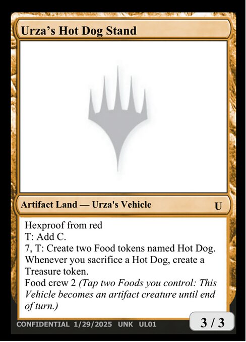 Urza's Hot Dog Stand UL01b