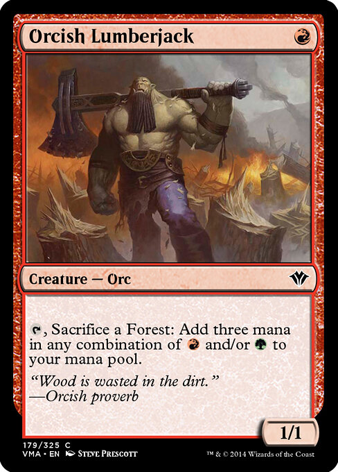 Orcish Lumberjack 179
