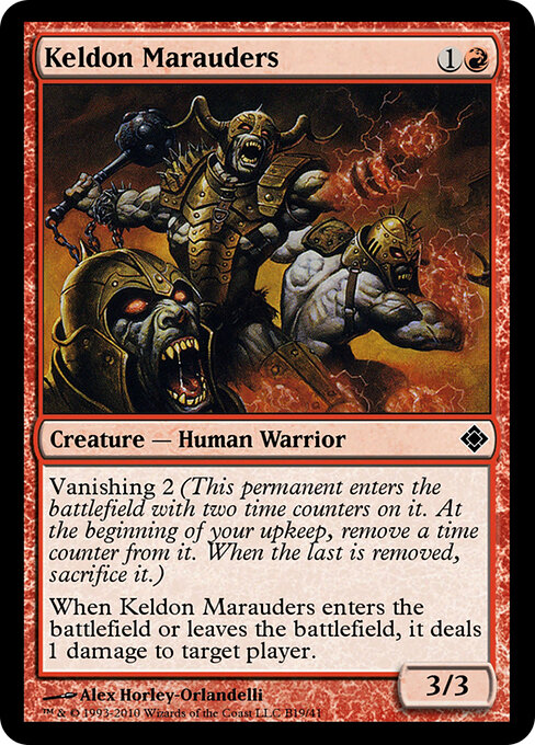 Keldon Marauders B19