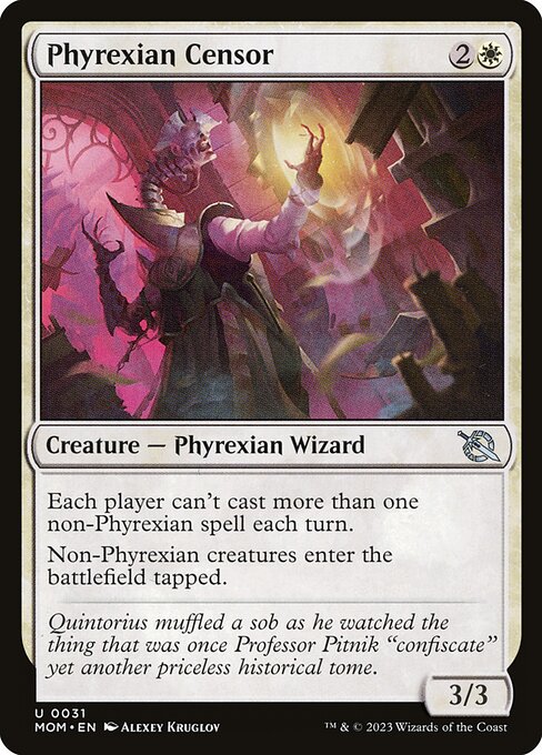 Phyrexian Censor 31