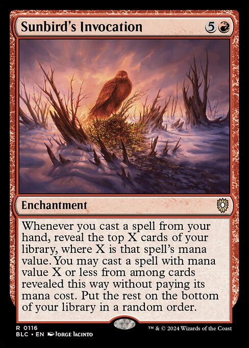 Sunbird's Invocation 116