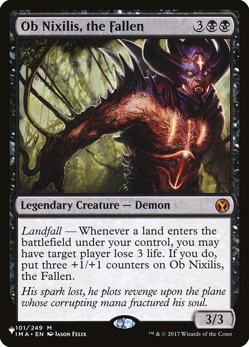 Ob Nixilis, the Fallen IMA-101