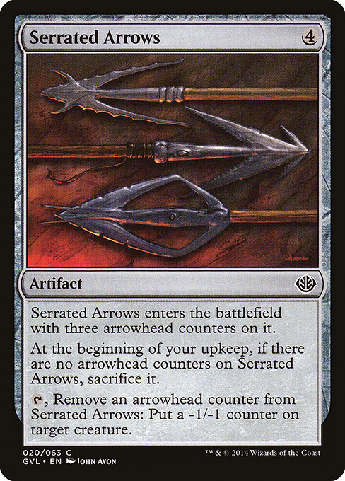 Serrated Arrows 20