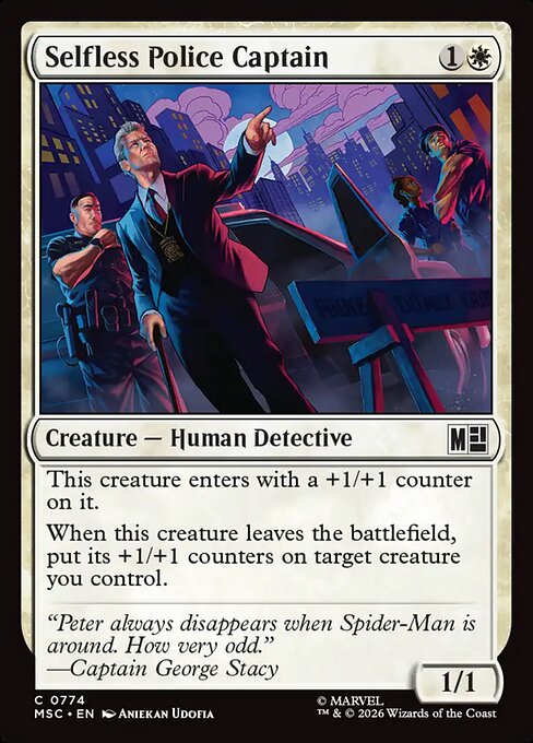 Selfless Police Captain 774