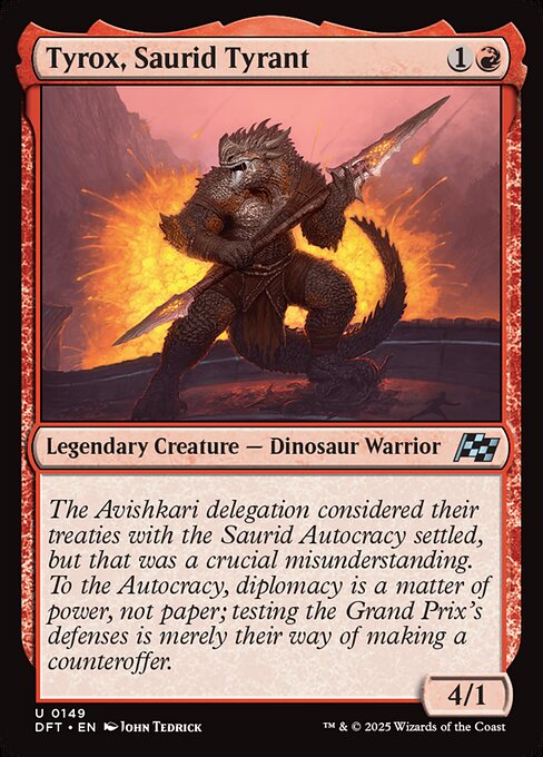 Tyrox, Saurid Tyrant 149